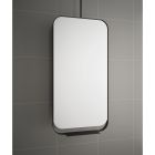 Miroir BLACK STREAM 500 Vertical et sur cadre métallique rotatif 500 x 1000 mm