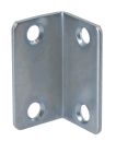Equerre acier zingué 25x25x45mm-blister x4