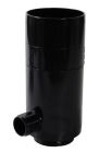 RECUPERATEUR  EAUX PLUVIALES POUR TUBE DESCENTE DIAMETRE  PIQUAGE 26/34 NOIR    - REPTD80N