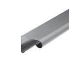 Main courante lyonnaise 2000 x 166 x 0.65 mm - zinc - CLASSIC naturel