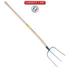 FOURCHE A FANER A DOUILLE 3 DENTS MANCHE POMME CINTRE
