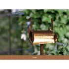 Peinture fer - DIRECT SUR ROUILLE martelé cuivre - pot de 0,25L