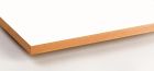 MDF IGNIFUGE coloré rouge SPÉCIAL LAQUAGE Mélaminé bouche-pores - CLASSEMENT B-s2,d0 - certifié CARB 2 FIBRAPLAST IGNIFUGE E-Z BARNIZABLE BLANC MOYEN ( BP 2 faces ) - 2850 x 2100 - Ep.25