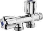 robinet machine à laver double droit M.15x21 M.20x27