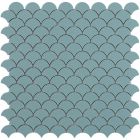Mosaïque en verre recyclé - 6101 SOUL TURQUOISE MT 36X29MM