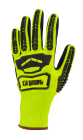 GANTS EUROCUT IMPACT 100 jaune CUT C nitrile noir + TPR T11