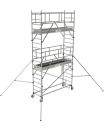 Échafaudage roulant en aluminium