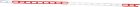 CHAINE D.8MM ROUGE/BLANC P/25M