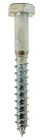 Tirefond tête hexagonale 12 x 50 mm - Boîte de 50 - Vis en vrac