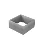 NICHE COMPTEUR EAU 80X80 CM, HAUTEUR 40 CM