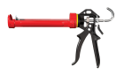 Pistolet pour cartouche avec berceau tournant sur 360° (système Stop Goutte)