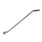 Ancrage bas de toit torsadé galva forte pente L 65cm