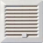GRILLE REGLABLE A CLIPSER 100X100 S/M BLANCHE