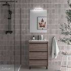 Meuble Attila 600 Chêne Eternity 3 tioirs