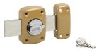 VERROU CORVETTE A BOUTON ET CYLINDRE 30MM PENE 160 MM 3 CLES