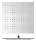 pomme de douche sandwich inox plafond carree 44 cm