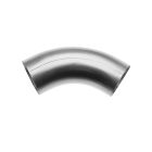 Coude cylindrique grand rayon Ø80 mm 72° - zinc RHEINZINK-CLASSIC naturel