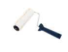 Rouleau polyamide méché - 180mm, fibres 12mm, clip ø 8mm
