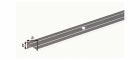 Nez de marche alu anod. arg. 24,5x10/1m