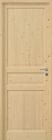 Bloc porte en bois - CIRCÉE poussant droit menuisée epicéa - haut. 207 cm x larg. 93 cm