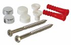 Lot de 2 fixations de cuvette de WC ou bidet 6x70mm