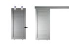 Volets coulissants aluminium à cadre, 33 mm (aluminium extrudé) - OCEANOS COULISSANT