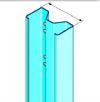 Montant 55 - Megastil® - long. 5,45 m x larg. 55 mm PLACO