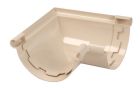 ANGLE DE GOUTTIERE A COLLER A 90° POUR PROFILE LG25 SABLE - UANC25S