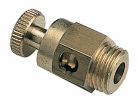 Robinet purgeur sans presse-étoupe - M 1/4' - Corps en laiton