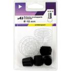 EMBOUT ENVEL CAOUT NOIR D12 BL4