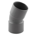 Coude PVC évacuation 20° femelle/femelle Ø32 - COUDE FEMELLE 20° D 32 100p