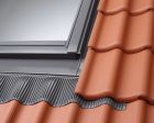 Raccord sur toiture - EDJ UK08 0000 pour tuiles - pose encastrées - larg. 134cm x haut. 140cm Gris anthracite