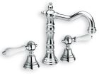 Mélangeur de lavabo CANOVA ELITE 3 trous bec potence - chromé