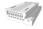 Entrevous - Voutissimo® T 600 150-27 Décor T45