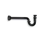 siphon de lavabo forme s 1'1/4 noir