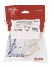 2 COLLIERS BRIDE DIAMETRE 100 INSERT AVEC PAS DE VIS 7/150 SABLE S/SACHET - 2COTGTS