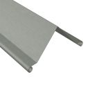 Faitage à ourlets 2000 x 400 x 0.65 mm - zinc - prePATINA ardoise