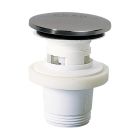 QUICK CLAC BONDE DE LAVABO SANS TROP PLEIN CHROMEE PRO