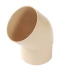 COUDE ESTHETIQUE (INT TUBE) MF45' D 80 SABLE - CR4GT1S