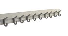 LISSE MURALE PARKID L.1500mm 10 PATERES DOUBLES  +CLIP + VIS CHC