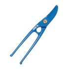 Cisaille universelle droite 260 mm 1 lame large + 1 étroite Capacités de coupe : Inox 0,6 mm, Acier 1 mm, Cuivre 1,2 mm, Alu 1, Zinc 0,8