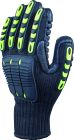 Gants anti vibration en chloroprène Jaune-Noir T11