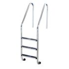 Echelle standard 5 marches inox AISI 316 mat résidentiel
