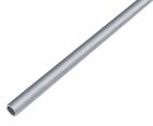 Tube rond aluminium type inox clair - diam. 10mm x long. 1m