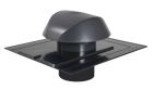 CHAPEAU VENTILATION PLATINE ARDOISE D 125 ANTRH   - VVA12A