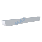 Protège Chevron Double à Ailettes. Long 1200mm** 60mm x 80mm - Protège Chevron Double à Ailettes. Long 1200mm** 60mm x 80mm couleur BLANC