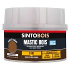 Mastic bois fin Chêne - boîte de 200 g + 8 g