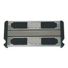 Marche double inox AISI 316 pour mat résidentiel
