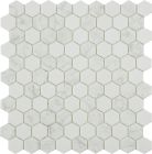 Mosaïque en verre recyclé - ANTARCTICA FLAKE HEX 35X35MM