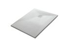 Receveur Centuria Stone 120X110 gris perla mcbath